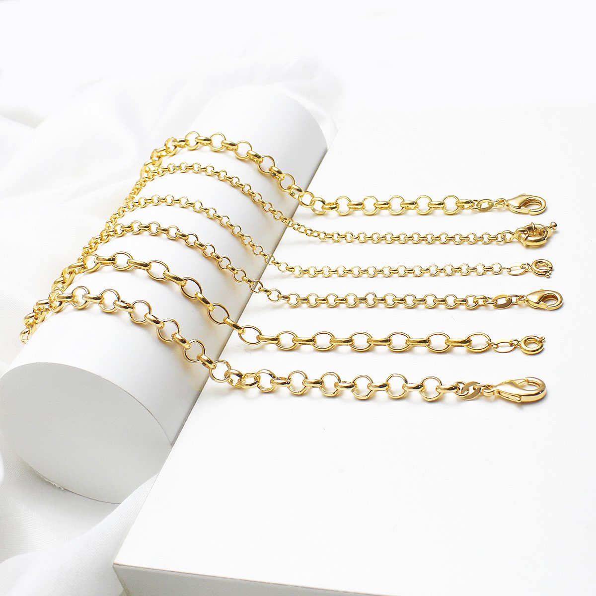 Pulseira 18cm Elo Portugues Medio